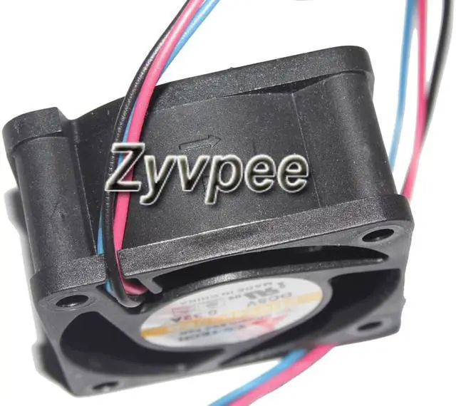 Alt view image 3 of 3 - Y.S.TECH 40*20MM FD054020EB 5V 0.32A 3 wires 3 pins 4cm case fan switch router cooler