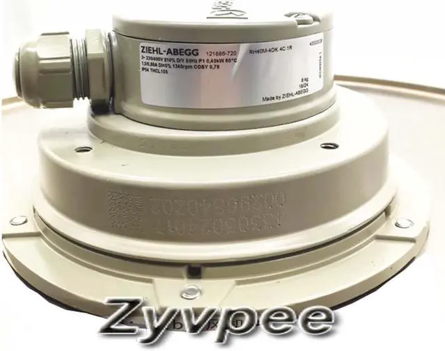 Main image of zyvpee/ZIEHL-ABEGG RH40M-4DK.4C.1R 3/400Vac 50Hz 1340rpm IP54 cabinet centrifugal fan