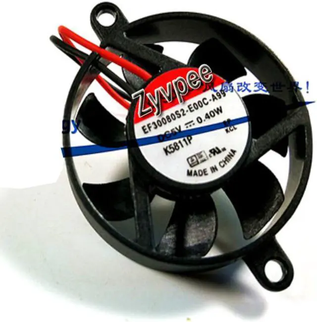 Main image of Sunon 30*08mm EF30080S2-E00C-A99 DC5V hydraulic bearing 2 wires 3cm mini circle fan