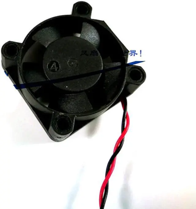 Alt view image 2 of 3 - Zyvpee 30*10mm DFS3010SLS DC5V 0.6W 2 wires sleeve bearing mini fan