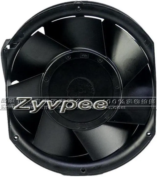 Alt view image 3 of 4 - For YASKAWA frequency converter NMB 17251 5920FT-D5W-B60 DC24V 4.8A 2 wires 2 pins 17CM axial fan