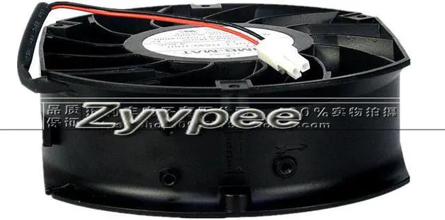 Alt view image 2 of 4 - For YASKAWA frequency converter NMB 17251 5920FT-D5W-B60 DC24V 4.8A 2 wires 2 pins 17CM axial fan