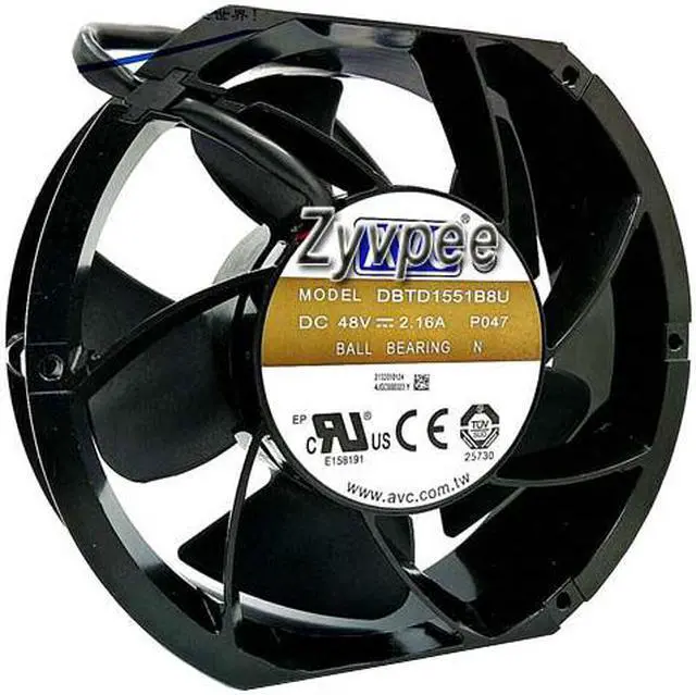 Main image of AVC 172*51mm DBTD1551B8U DC48V 2.16A 4 wires 4 pins PWM 17cm axial fan for power ups inverter