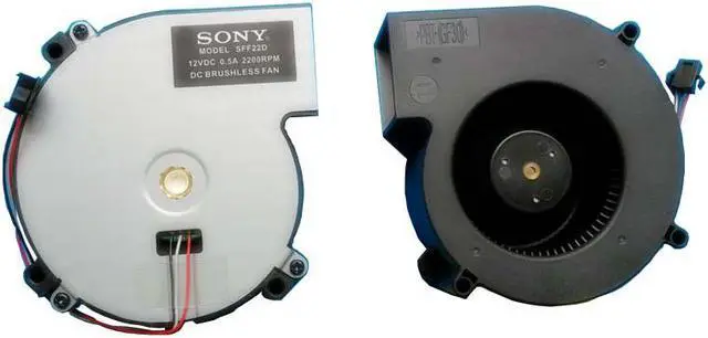 Main image of Zyvpee SFF22D 105*98*36mm DC12V 0.5A 3 wires 3 pins blower cooler centrifugal fan