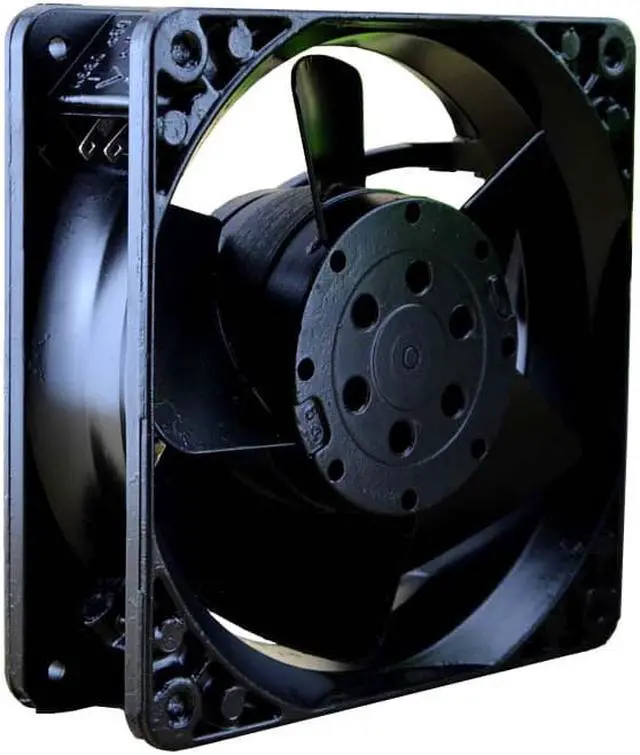 Alt view image 3 of 3 - PAPST TYP 4606X 120*38mm AC 115V 20W 12CM All metal high temperature resistant cooling fan