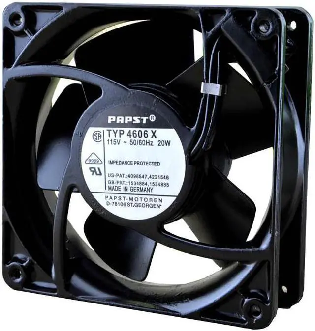 Main image of PAPST TYP 4606X 120*38mm AC 115V 20W 12CM All metal high temperature resistant cooling fan