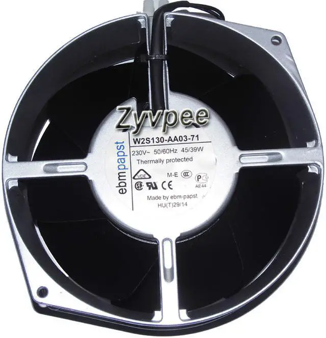 Main image of Zyvpee ebmpapst 172*55mm W2S130-AA03-71 230V 45W/39W 50/60Hz IP20 M23062-CA 2800/3250RPM AC Fan
