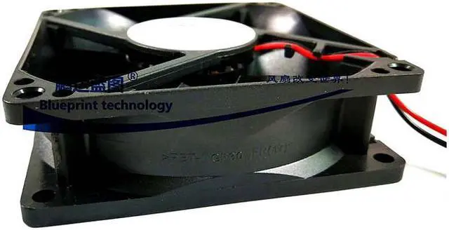 Alt view image 2 of 3 - Zyvpee MECHATRONICS MA8025E12D FSR 80*25mm DC12V 0.30A 2 wires sleeve bearing 8CM case fan