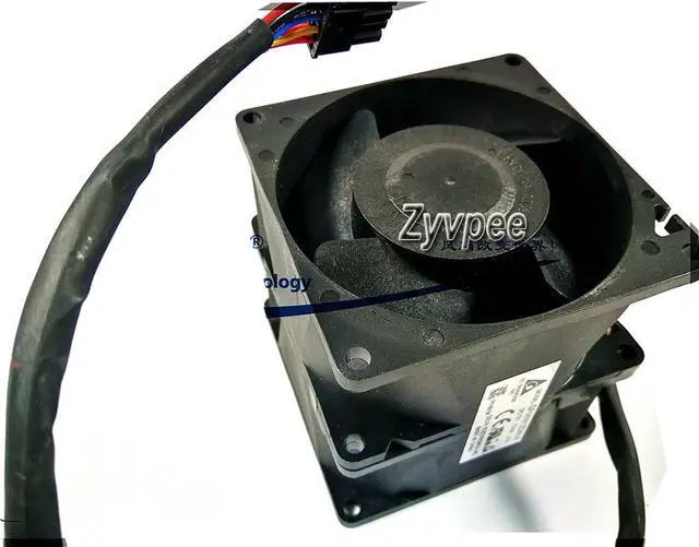 Alt view image 2 of 3 - Delta 80*80mm GFM0812DW-A DC12V 12A 8CM Large air volume vehicle booster cooling fan