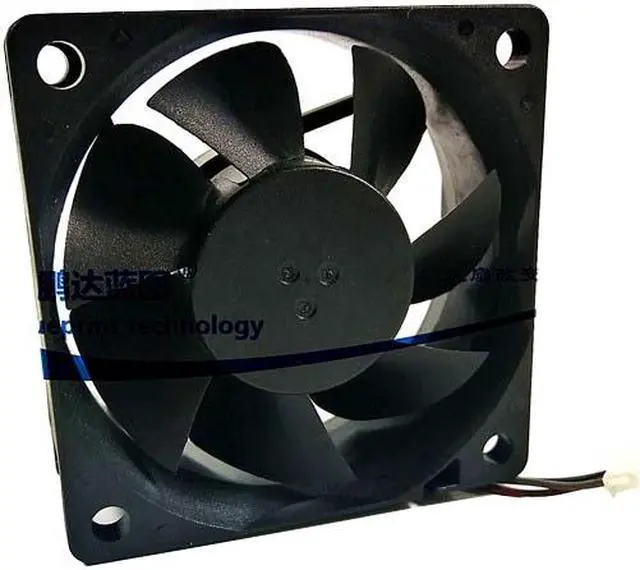 Alt view image 3 of 3 - Sunon 60*25mm EB60251S1-Q010-F99 DC12V 1.56W 3 wires 3 pins 6CM case fan