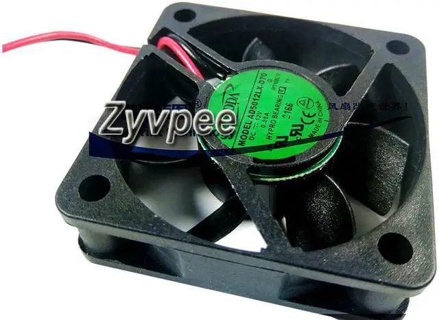 Main image of Adda 50*15mm AD5012LX-D70 DC12V 0.08A 2 wires 2 pins 5cm case fan for switch