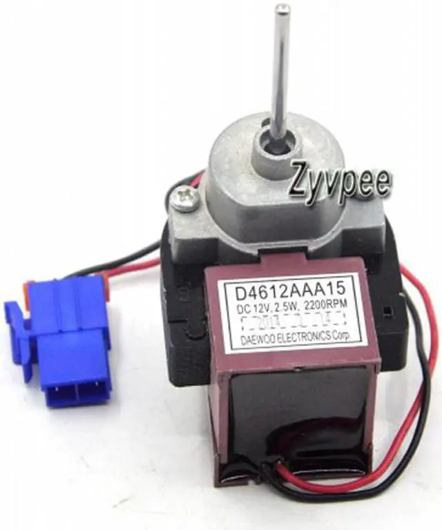 Main image of D4612AAA15 DC 12V 2.5W 2200RPM 2 wires 2 pins motor for General refrigerator