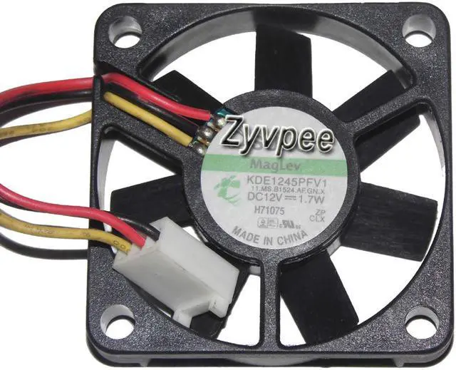 Main image of Zyvpee Sunon 45mm  KDE1245PFV1 11.MS.B1524.AF.GN.X 12V 1.7W  3 wires 3 pins cpu fan