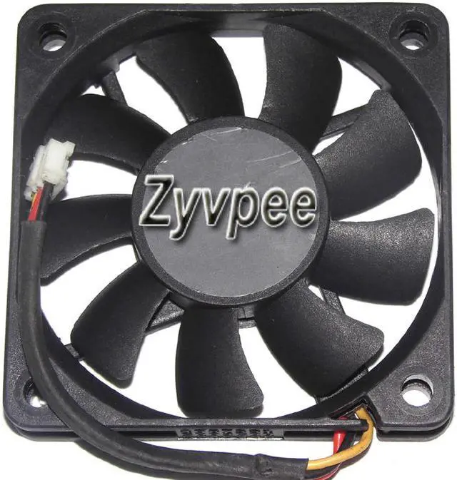 Alt view image 2 of 3 - Zyvpee Sunon 60mm KDE1206PFV1 12V 1.4W 3 wires 3 pins cpu cooling fan