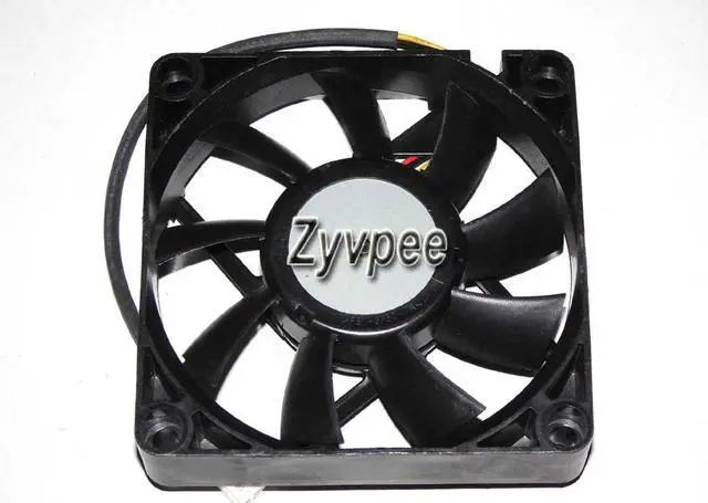 Alt view image 2 of 2 - Zyvpee 70mm 2806KL-04W-B49 C03 12V 0.28A 3 wires 7cm cpu fan