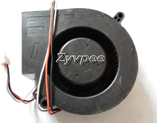 Alt view image 3 of 3 - Zyvpee 100mmm BG0903-B043-00S 12V 0.84A 3 wires 3 pins blower cooling fan