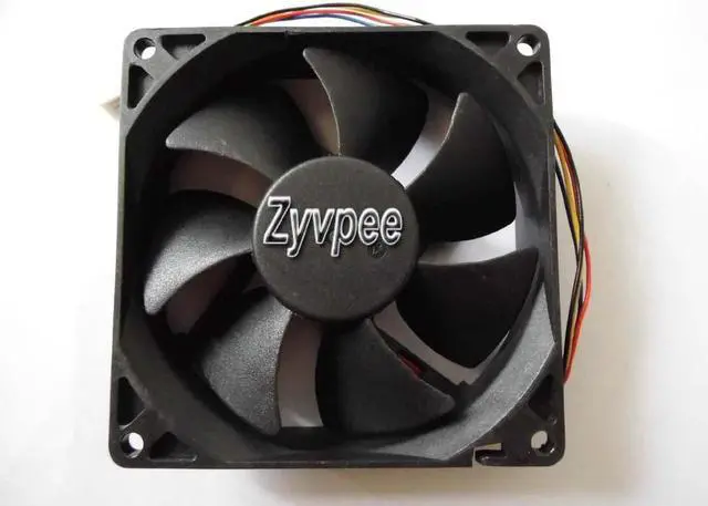 Alt view image 2 of 2 - Zyvpee adda 92mm AD0912HB-A7BGL 12V 0.3A 4 wires 4 pins 9cm cpu cooling fan