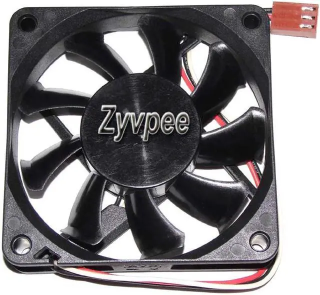 Alt view image 2 of 2 - Zyvpee 70*15mm FD127015LB 12V 0.13A 3 wires 3 pins 7cm cpu cooling fan