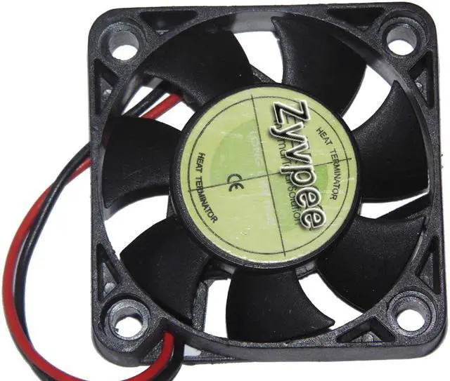 Alt view image 3 of 3 - Zyvpee evercool 40mm EC4010M12S 12V 0.07A 2 wires 2 pins 4cm cooling fan