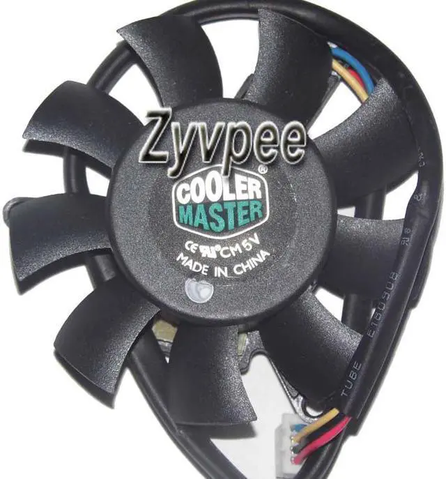 Alt view image 2 of 2 - Zyvpee magic MGT5005XF-W10 5V 0.35A 4 wires 4 pins notebook cpu fan