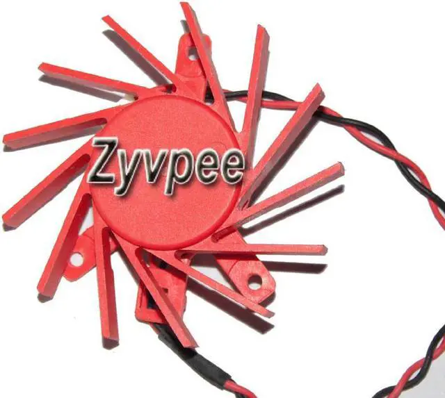 Alt view image 2 of 2 - Zyvpee power logic PLB05710S12HH 12V 0.3A 2 wires 2 pins vga cooling fan