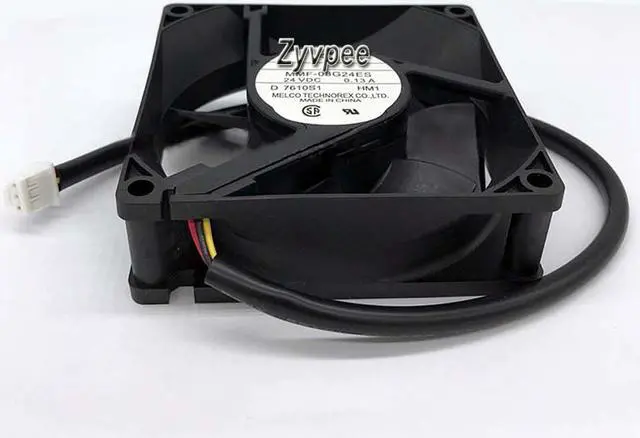 Main image of 80mm Inverter Cooling MMF-08G24ES HM1 24VDC 0.13A 3 Wires 3 Pins Case Fan 80*25mm Zyvpee