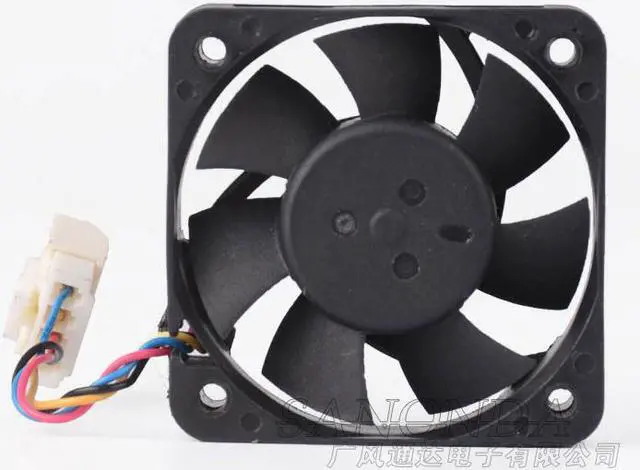 Alt view image 4 of 5 - 40mm Switch Cpu Cooling ASB0412MA 12V 0.08A 4 Wires 4cm Case Fan 40*10mm