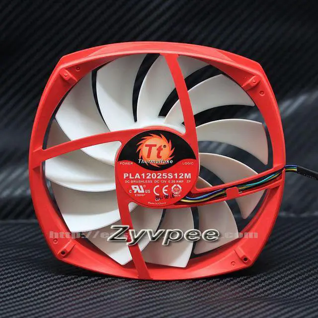 Main image of 120mm Case Cooling PLA12025S12M 12V 4 Wires PWM Power Fan 120*25mm