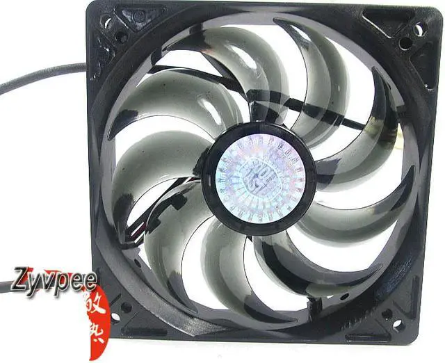 Alt view image 2 of 3 - 120mm Power Cooling A12025-20RB-4DP-F1 DF1202512RFHN DC 12V 0.32A 4 Wires 4 Pins 12CM Case Fan