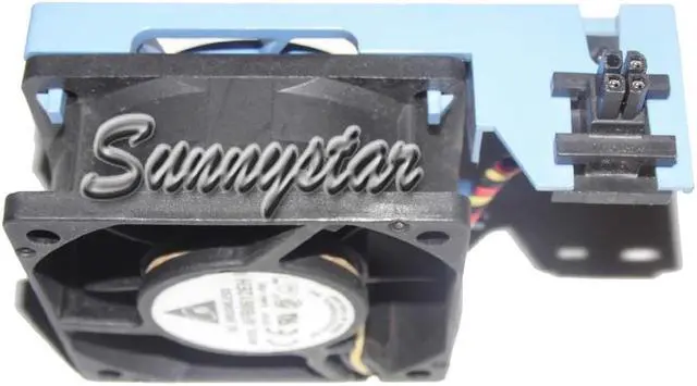 Alt view image 2 of 3 - 60MM DC Axial Cooling AFB0612EH 12V 0.48A 3 Wires Blue Bracket for server ASSY 4Y364 CPU  60*25mm