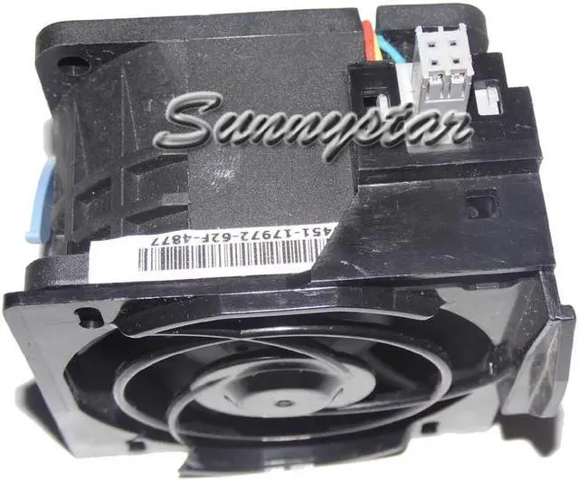 Alt view image 4 of 4 - 60MM DC Cooling AFB0612EHE  12V 1.68A PN W5451 4 Wires  Blue Bracket 60*38mm Axial Fan