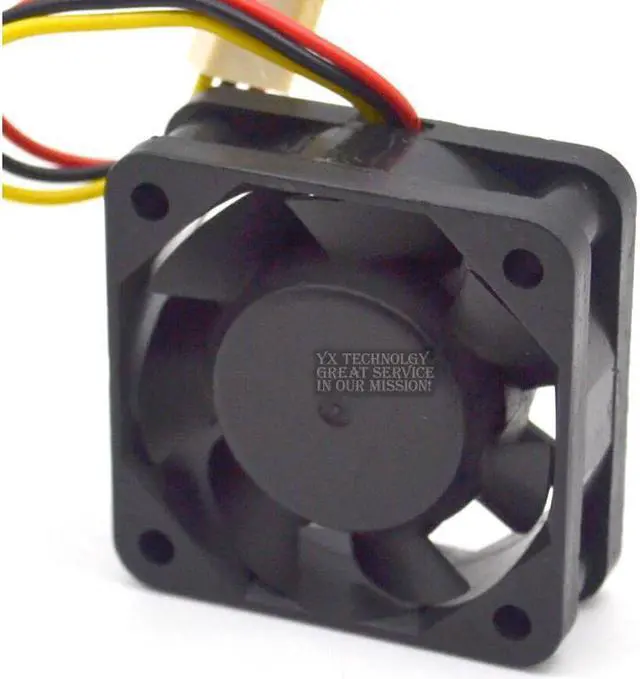 Alt view image 3 of 7 - 40MM Cooling 109P0424H7D28 24V 0.08A 4015 3 Wires 3 Pins Fanuc Fan