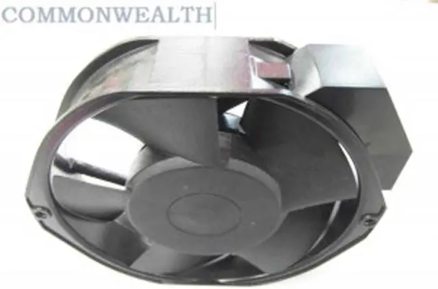 Alt view image 6 of 7 - 170MM AC Axial Cooling Commonwealth 172x38mm FP-108EXM S1B AC115V Metal frame 2 Pins Cabinet UPS Fan