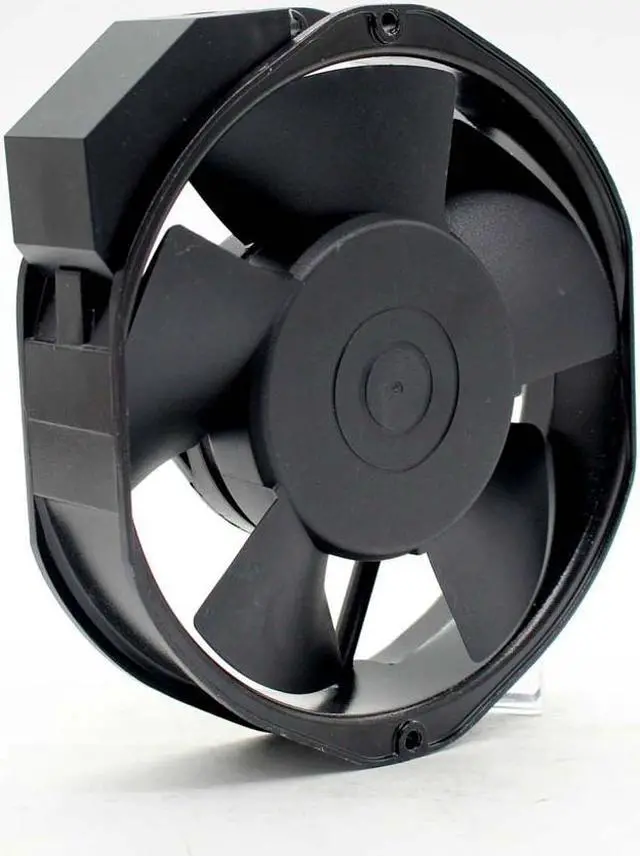 Alt view image 3 of 7 - 170MM AC Axial Cooling Commonwealth 172x38mm FP-108EXM S1B AC115V Metal frame 2 Pins Cabinet UPS Fan