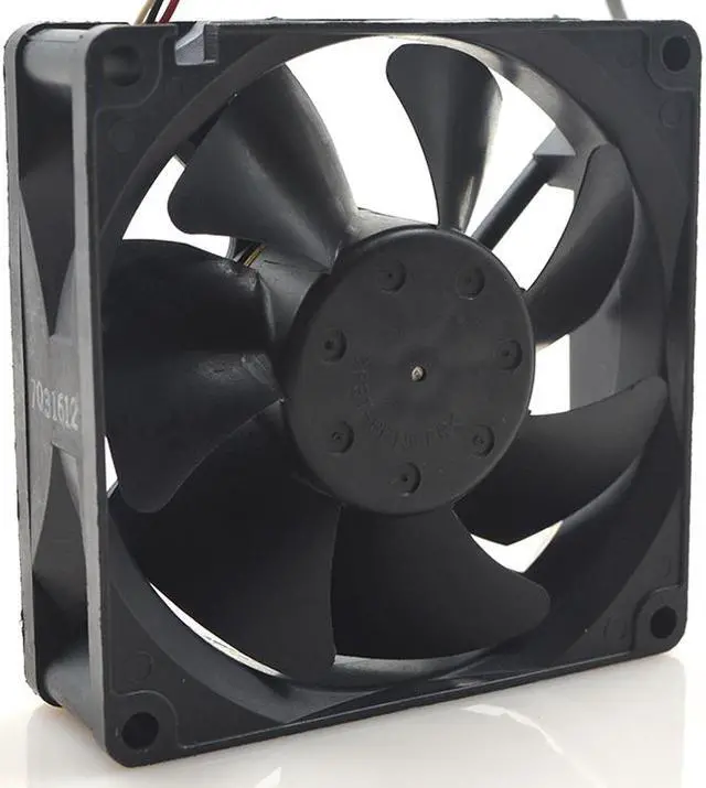 Alt view image 2 of 5 - 80MM CPU Cooling NMB 8025 3110KL-04W-B39 12V 0.22A 3 Wires Axial Fan