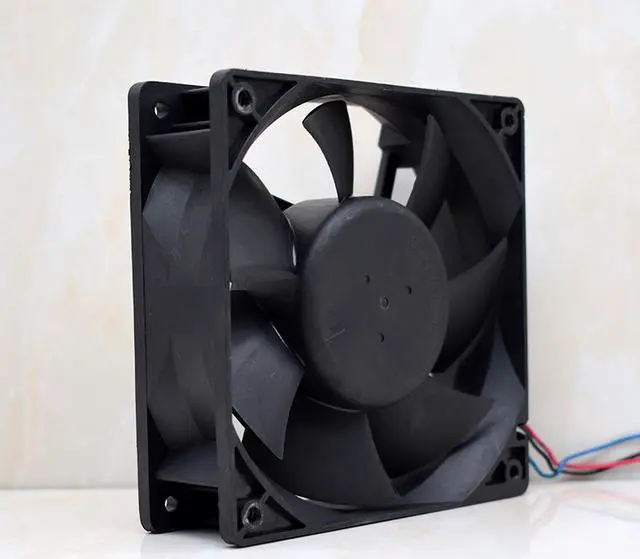 Alt view image 6 of 7 - Zyvpee 120mm AFB1212SHE 12V 1.6A 3 wires 3 pins  12cm cooling fan power cooler