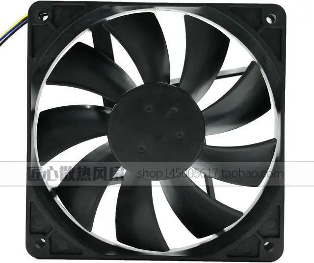 Alt view image 7 of 7 - NMB 120*25mm 4710KL-04W-B56 V05 NT747 12V 0.72A 4 Wires PWM 12CM Case fan,server cpu fan