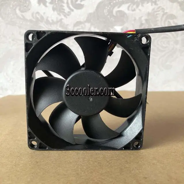 Alt view image 2 of 2 - 80mm Case Fan PVA080G12P FOXCONN 12V 0.32A 4 Wires 8CM Cooling Fan