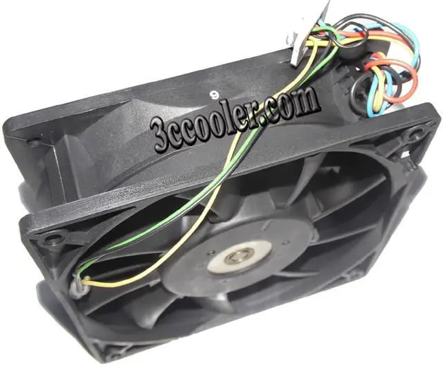 Alt view image 2 of 6 - 120mm Server Cooling Delta 12038 FFC1212DE 12V 2.4A 4 Wire with light Axial Fan