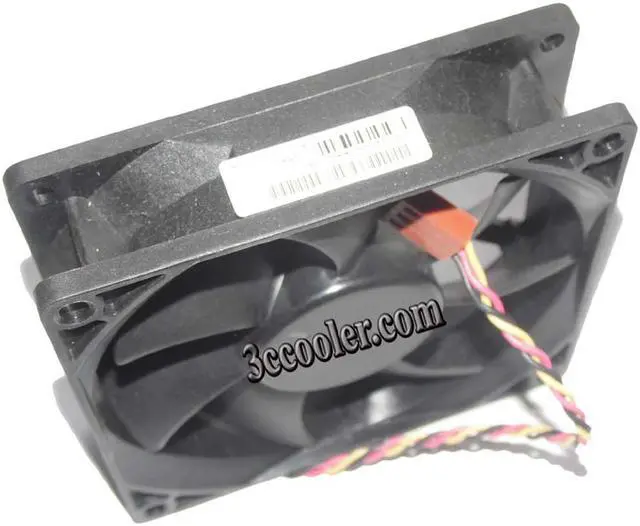 Alt view image 2 of 6 - 92mm Case Fan AVC 9225 DS09225R12MC238 12V 0.3A 3 Wires Cooling
