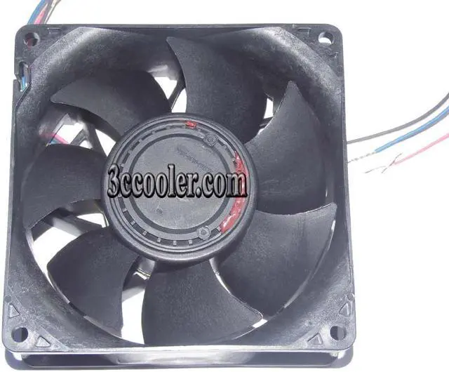 Alt view image 7 of 7 - 90mm Inverter Cooling Nidec 9238 V92E12BUA7-07 12V 3.24A 4 Wires Case Fan