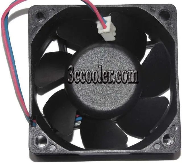 Alt view image 3 of 4 - XFan 60*25mm RDM6025S 12V 0.1A 2 Wires Case Cooling Fan