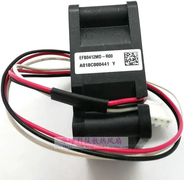 Alt view image 2 of 7 - 40MM Cooling Fan Delta EFB0412HHD 12V 0.15A 4020 Cooler for Huawei H3C H3C 3600 5600 Switch