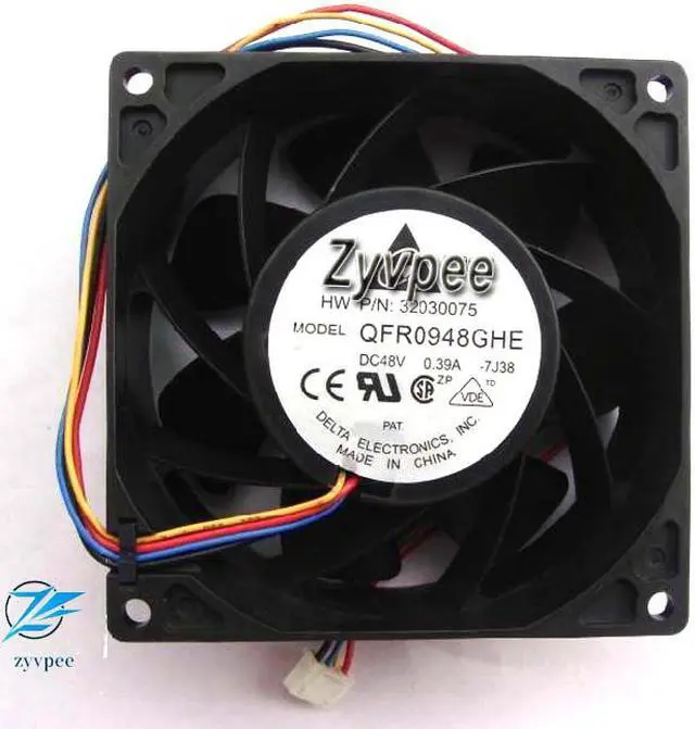 Main image of 90MM Delta 9038 QFR0948GHE 48V 0.39A Ball bearing  9CM Cooling Fan