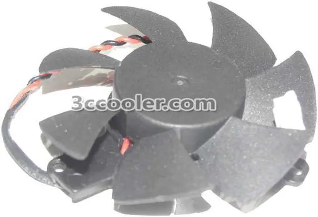 Alt view image 4 of 5 - Zyvpee APISTEK GA51S2L -NNTH 12V 0.13A 2 Wires Video Card Fan