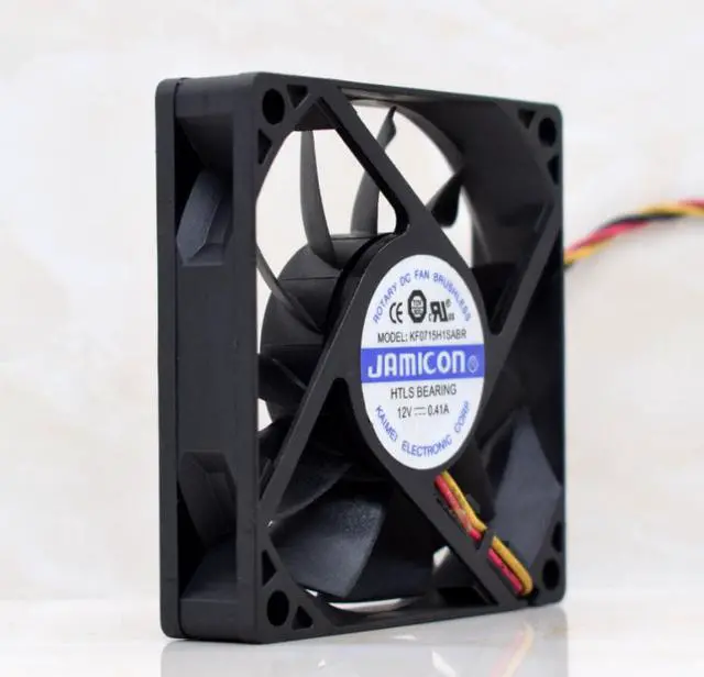 Alt view image 6 of 7 - Zyvpee Jamicon 70MM KF0715H1SABR DC12V 0.41A for C1K C2K C3K Po CPU Cooling Fan