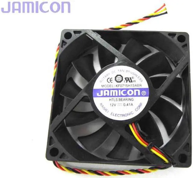 Alt view image 3 of 7 - Zyvpee Jamicon 70MM KF0715H1SABR DC12V 0.41A for C1K C2K C3K Po CPU Cooling Fan