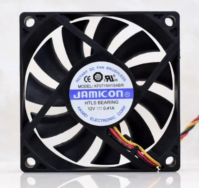 Main image of Zyvpee Jamicon 70MM KF0715H1SABR DC12V 0.41A for C1K C2K C3K Po CPU Cooling Fan
