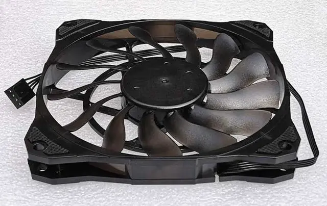 Alt view image 2 of 4 - 120MM MD 12015 MD12015H12Y 12V 0.25A 4 Wires HTPC ITX Case Fan