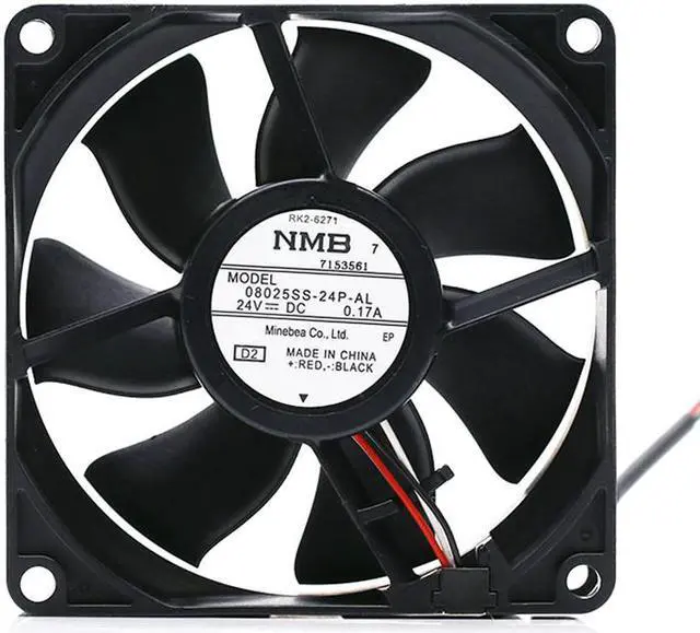 Main image of 80MM 08025SS-24P-AL 8025 24V 0.17A 8CM 3 Wires Inverter Cooling Fan